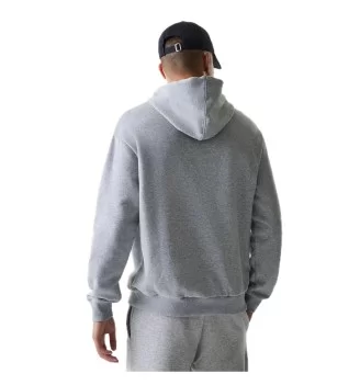 New Era Felpa Cappuccio Oversize Midi Mlb League Essential New York Yankees Grigio | New Era | 