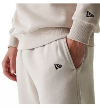 New Era Pantaloni Midi Mlb League Essential New York Yankees Stone Beige | New Era | 