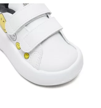 Adidas Scarpe Advantage Smiley Kids Bianco IH6257 | Adidas | 