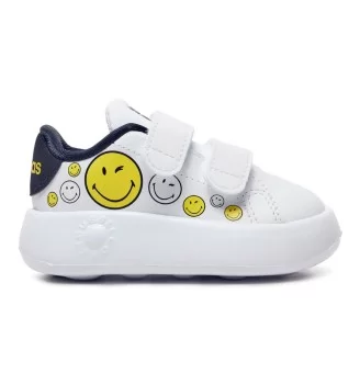 Adidas Scarpe Advantage Smiley Kids Bianco IH6257