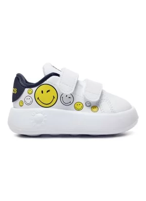 Adidas Scarpe Advantage Smiley Kids Bianco IH6257