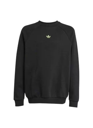 Adidas Felpa Loose Crew Kids Nero JV7795