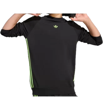Adidas Felpa Loose Crew Kids Nero | Adidas | 