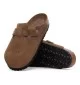 Birkenstock Ciabatte Boston Soft Footbed Stretta Dark Tea Marrone | Birkenstock | 