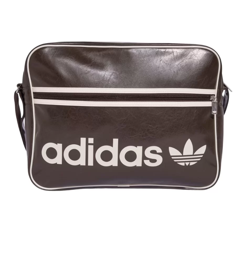 Adidas Borsa A Tracolla Airliner Og Marrone Scuro JZ5032