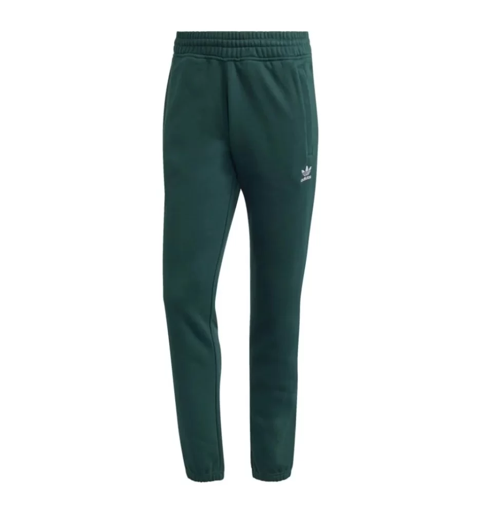 Adidas Pantaloni Trefoil Essentials M Aurora Ivy Verde Scuro JZ3585