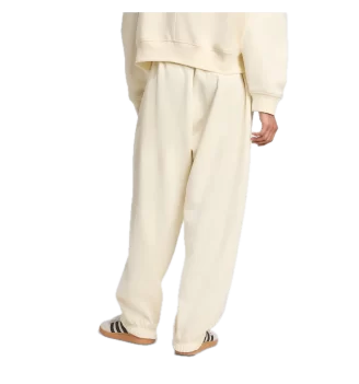 Adidas Pantaloni Oversized Essentials Linear W Bianco Crema | Adidas | 