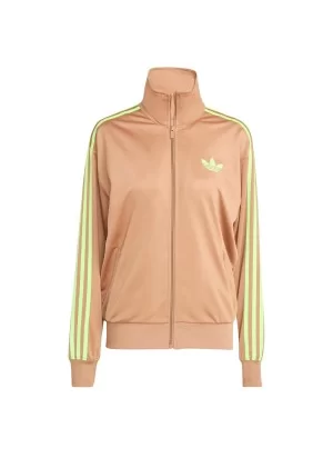 Adidas Felpa Track Top Adicolor Firebird Loose W Beige Verde JW1249