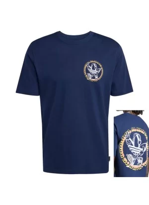 Adidas T-shirt Graphic Indigo Blu Scuro JW3016