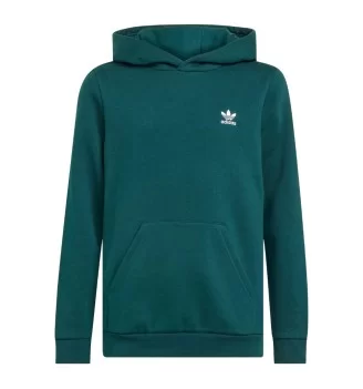 Adidas Felpa Con Cappuccio Originals Jr Verde Scuro JX2742