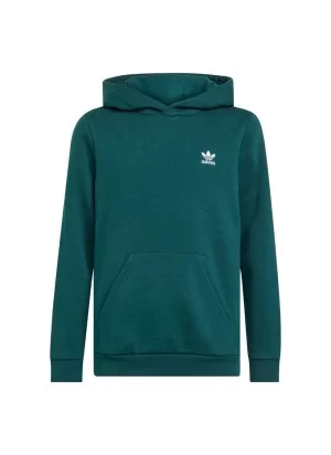 Adidas Felpa Con Cappuccio Originals Jr Verde Scuro JX2742