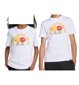 Adidas T-shirt Food Graphic Kids Jr Bianco | Adidas | 