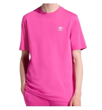Adidas T-shirt Trefoil Essentials Fucsia JY8597