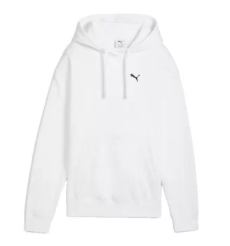 Puma Felpa Cappuccio Essentials Comfort W Bianco 682384-02