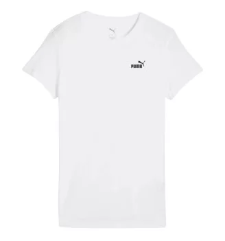 Puma T-shirt Ess Small No. 1 Logo W Bianco 682372-02