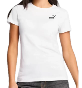 Puma T-shirt Ess Small No. 1 Logo W Bianco | Puma | 