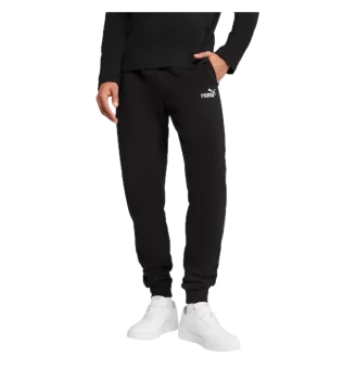 Puma Pantaloni Ess No. 1 Logo Slim Fleece M Nero | Puma | 