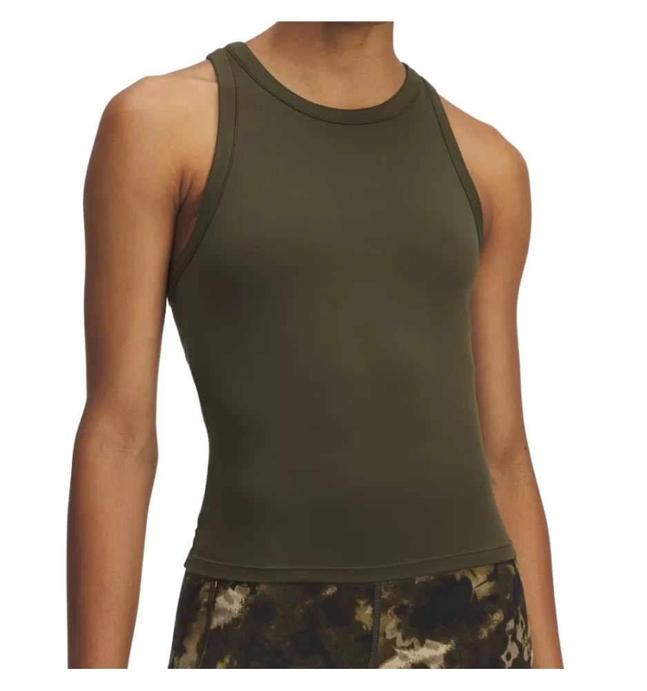 Under Armour Canotta Motion High Neck W Verde