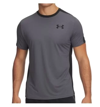 Under Armour T-shirt HeatGear® Wordmark M Grigio