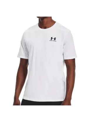 Under Armour T-shirt Left Chest Logo M Bianco 1326799 100