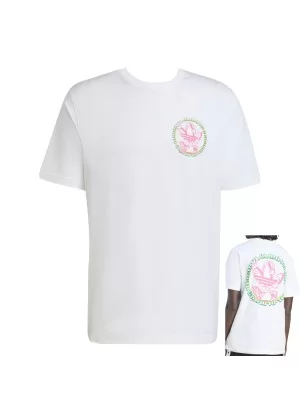 Adidas T-shirt Trefoil Series Loose Tee Bianco JW3015