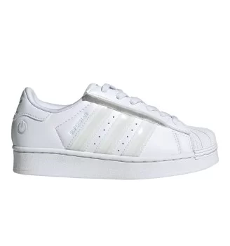 Adidas Scarpe Superstar Light Luce Led Kids Bianco JQ6419