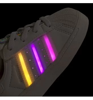 Adidas Scarpe Superstar Light Led Luce Inf Bianco | Adidas | 