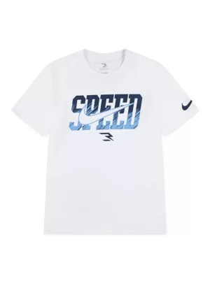 3brand Nike T-shirt Speed Of Light Kids Bianco 9Q1194-001