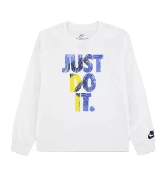 Nike Maglia Club Revealed Boys Bianco 86N215-001