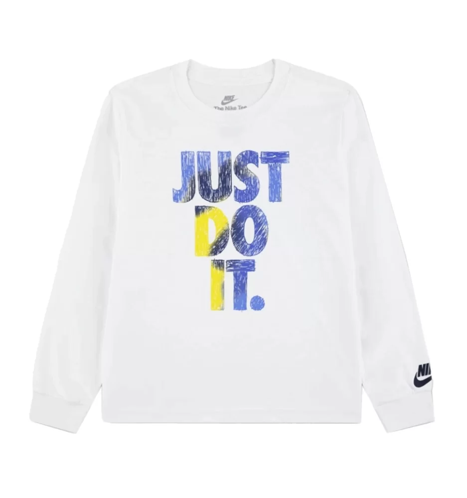 Nike Maglia Club Revealed Boys Bianco 86N215-001