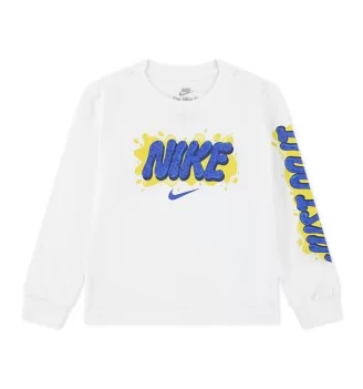 Nike Maglia Slime Boys Bianco Blu 86N331-001