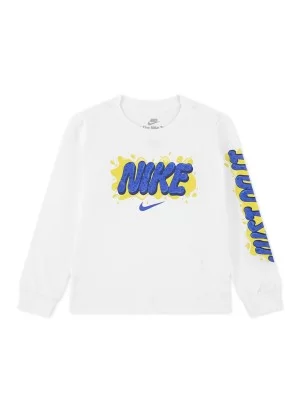Nike Maglia Slime Boys Bianco Blu 86N331-001
