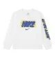 Nike Maglia Slime Boys Bianco Blu 86N331-001