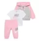 Nike Tuta Color Blocked Kids Grigio Rosa Bianco 36N341-A0W