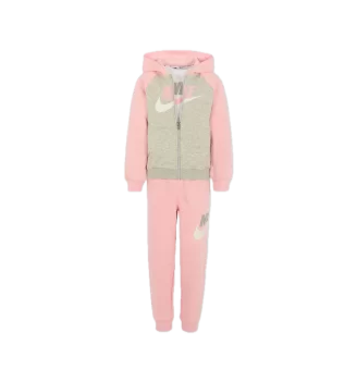 Nike Tuta Color Blocked Kids Grigio Rosa Bianco | Nike | 