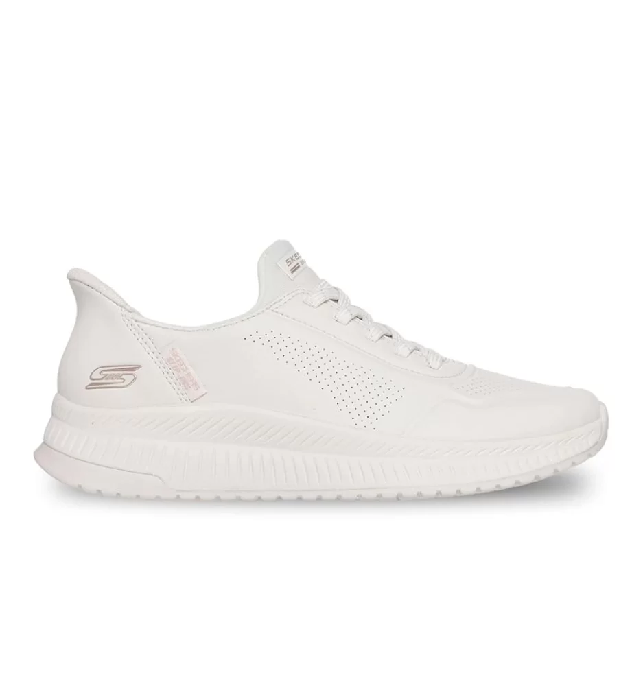 Skechers Scarpe BOBS Squad 4 Key Look W Bianco 117740 W