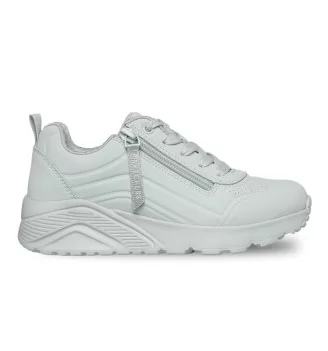 Skechers Scarpe UNO Lite - Easy Zip W Grigio Verde 310387L SAGE