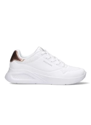 Skechers Scarpe UNO Lite - Shimmer Along W Bianco 177291 WHT