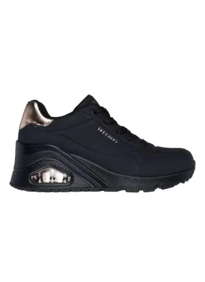 Skechers Scarpe UNO Wedge - Hi Steps W Nero 177520 BBK