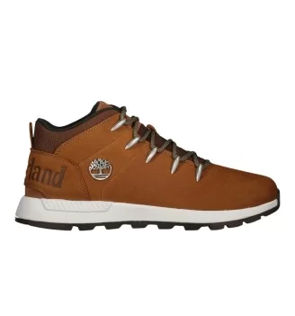 Timberland Scarpe Sprint Trekker Medio E Lacci Rust Marrone Scuro