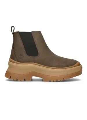 Timberland Stivali Roxie Lane Mid Chelsea W Dark Burn Marrone Scuro TB0A28XMW071