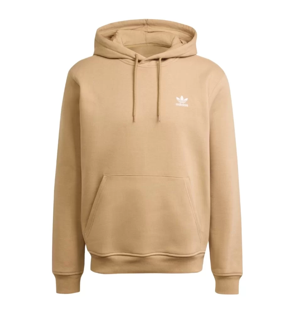 Adidas Felpa Cappuccio Trefoil Essentials M Beige JW1064