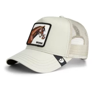 Goorin Bros Cappello Work Scout Horse Bianco
