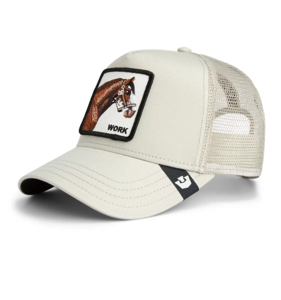 Goorin Bros Cappello Work Scout Horse Bianco