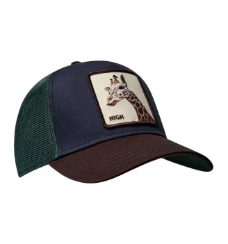 Goorin Bros Cappello Tricolor Giraffe High Marrone Blu Verde | Goorin Bros | 