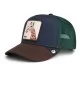 Cappello Goorin Bros Tricolor Giraffe High Marrone Blu Verde