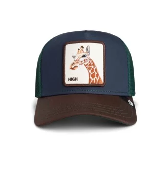 Goorin Bros Cappello Tricolor Giraffe High Marrone Blu Verde | Goorin Bros | 