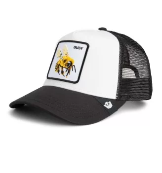 Goorin Bros Cappello The Busy Bee Nero Bianco
