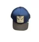 Goorin Bros Cappello Two Tone Skull Dead Blu E Grigio Scuro