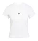 Adidas T-shirt Essentials Slim W Bianco JC8973